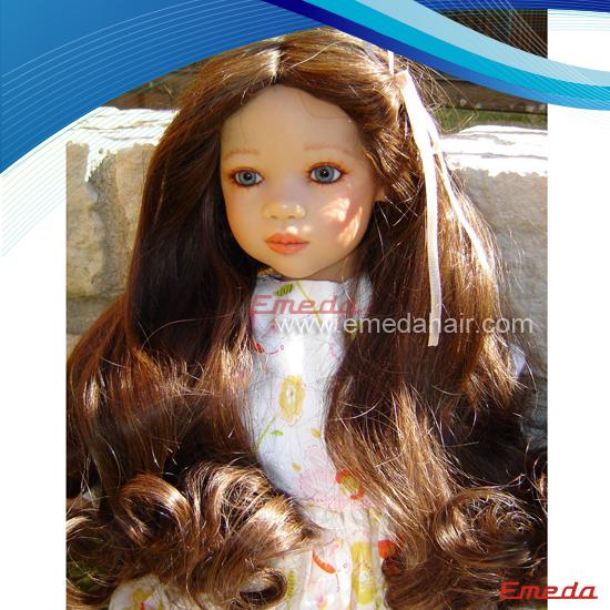human hair doll wig-5